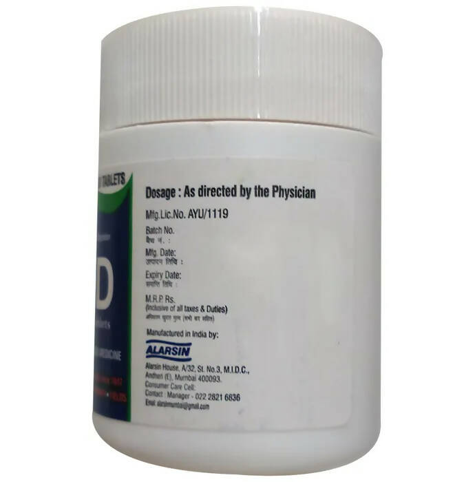 Alarsin Ayurvedic D2D Chewable Tablets