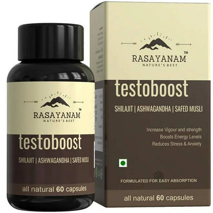 Rasayanam Testoboost Capsules - Indyancart