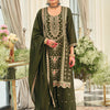 Dhiyona IE Women Ethnic Motifs Embroidered Kurta with Palazzo & Dupatta