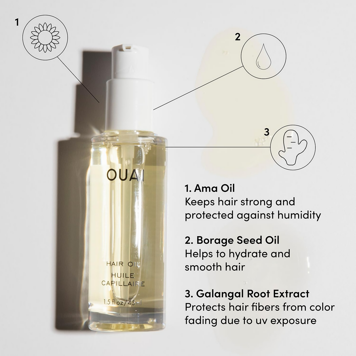 Ouai Hair Oil Huile Capillaire