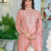 Dhiyona IE Women Ethnic Motifs Embroidered Sequinned Anarkali Kurta with Trousers & Dupatta