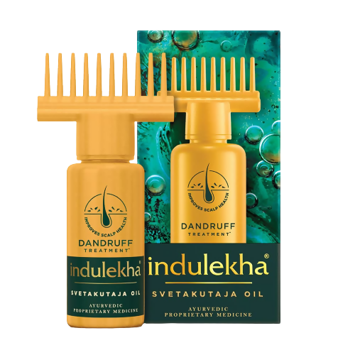 Indulekha Svetakutaja Anti-Dandruff Hair Oil - Indyancart