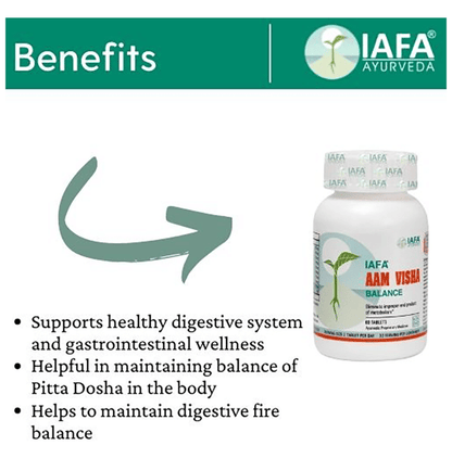 Iafa Ayuveda Aam Visha Balance Tablets