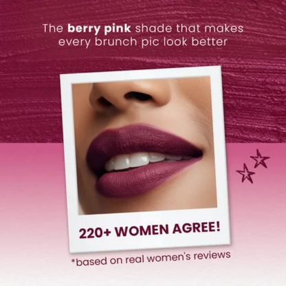 NY Bae Velvet Mousse Liquid Lipstick - Passionate Plum 03