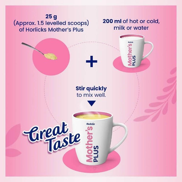 Horlicks Mother's Plus Kesar Flavour - Indyancart