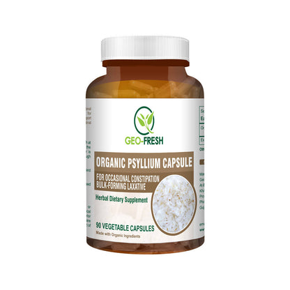 Geo-Fresh Organic Psyllium Capsules