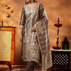 Indyancart IE Women Regular Kurta with Trousers & With Dupatta