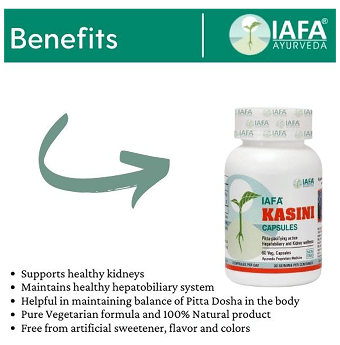 Iafa Ayuveda Kasini Veg Capsules