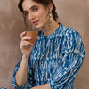 Dhiyona IE Women Printed Regular Pure Cotton Kurta with Trousers