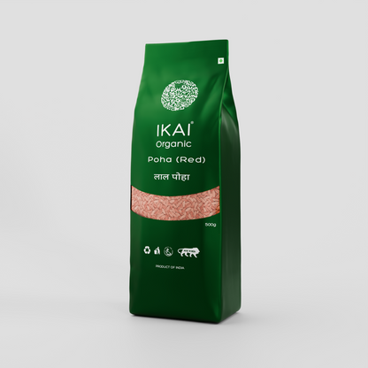 IKAI Organic Poha (Red) ,Chivda
