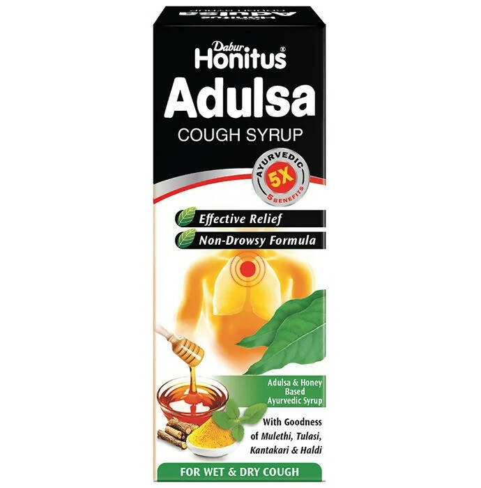 Dabur Honitus Adulsa Cough Syrup - Indyancart