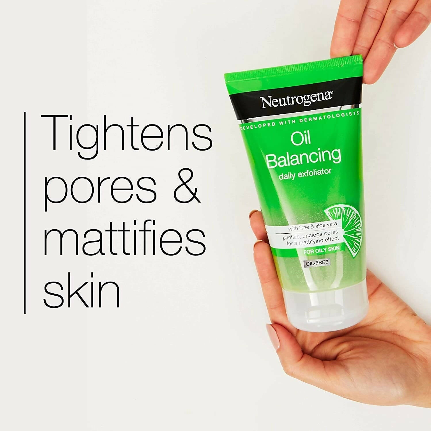 Neutrogena Oil Balancing Daily Exfoliator Face Wash - Indyancart