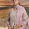 Dhiyona IE Women Ethnic Motifs Embroidered Regular Thread Work Pure Cotton Kurta with Trousers & With Dupatta