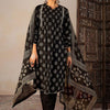 Indyancart IE Women Ethnic Motifs Printed Regular Pure Cotton Kurta with Trousers & With Dupatta