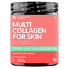 Carbamide Forte Multi Collagen For Skin Type I, II, III, V & X Powder - Watermelon