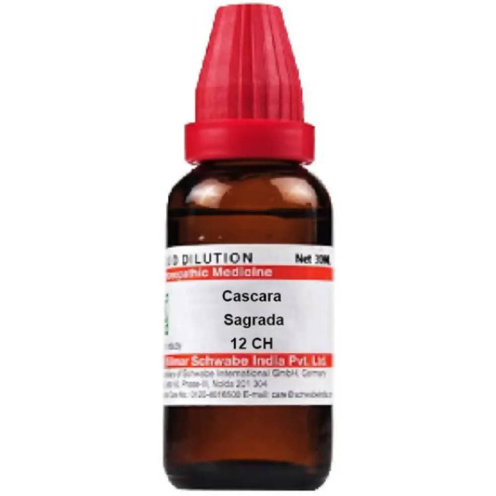 Dr. Willmar Schwabe India Cascara Sagrada Dilution