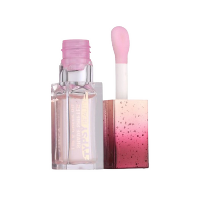 Typsy Beauty Shade Shifter Lip Gloss in pH Enomenal 01, showcasing a glossy, color-changing lip and cheek oil in a clear tube.