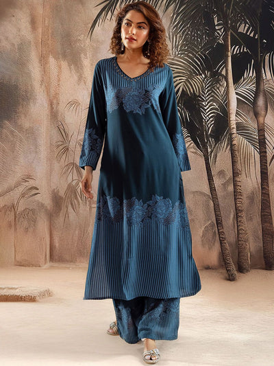 Indyancart SN Women's Printed Kurta Set