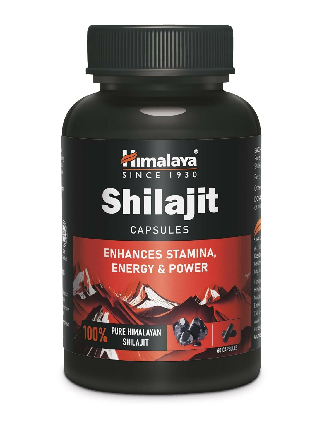 Himalaya Herbals SJ Capsules For Supports Healthy Testosterone Levels - Indyancart