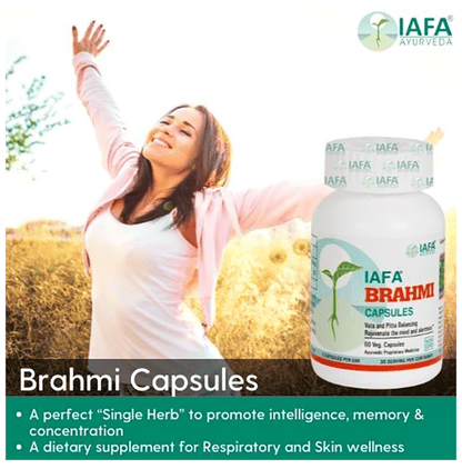 Iafa Ayuveda Brahmi Veg Capsules