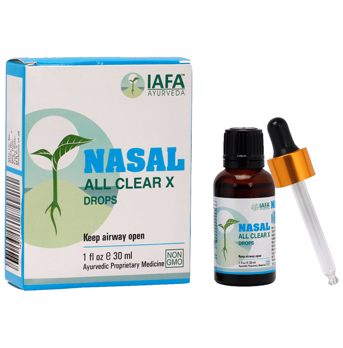 Iafa Ayuveda Nasal All Clear X Drop