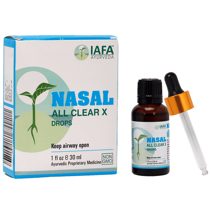 Iafa Ayuveda Nasal All Clear X Drop