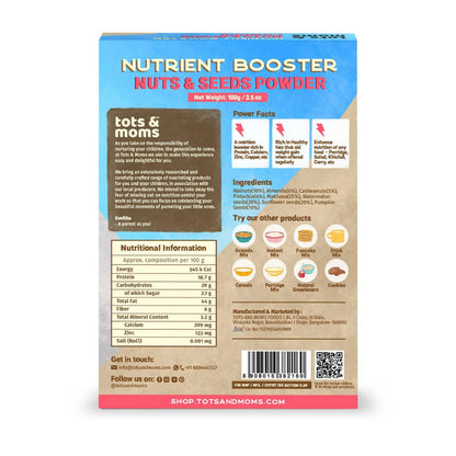Tots and Moms Nutrient Booster Nuts & Seeds Powder - Indyancart