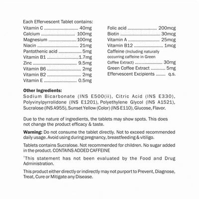 Azafran Actives Green Coffee & Multivitamins Tablets
