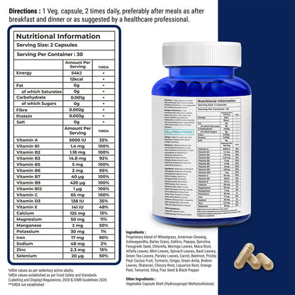 Biovitalia Organics Active Sports Capsules