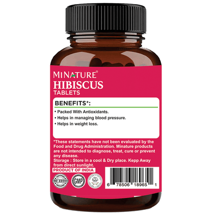 Minature Hibiscus Tablets