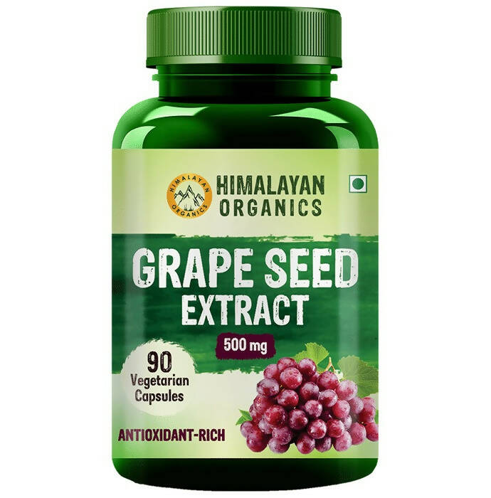 Himalayan Organics Grape Seed Extract Capsules - Indyancart