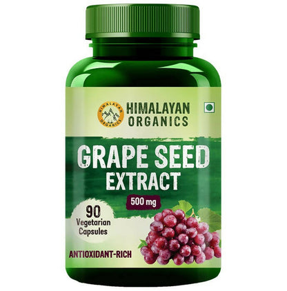 Himalayan Organics Grape Seed Extract Capsules - Indyancart