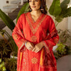 Dhiyona IE Bandhani Embroidered Straight Sequinned Kurta With Palazzos & Dupatta