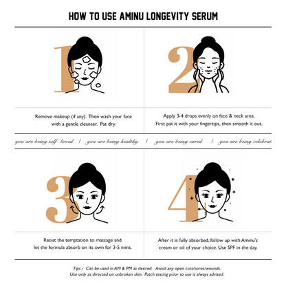 Aminu Longevity Serum for Sensitive skin & Anti-Pollution