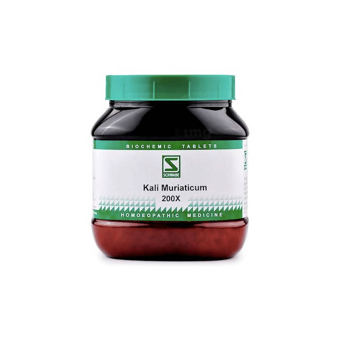Dr. Willmar Schwabe India Kali Muriaticum Biochemic Tablet