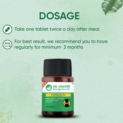 Dr. Vaidya's Herboslim Tablets