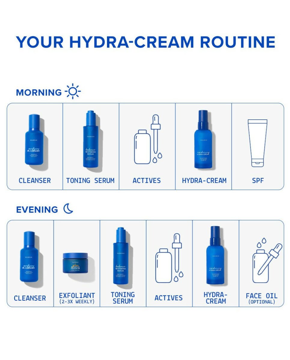 Aavrani Hydra-Moisturizer cream in a jar, creamy face moisturizer with natural ingredients for hydration and skin nourishment.