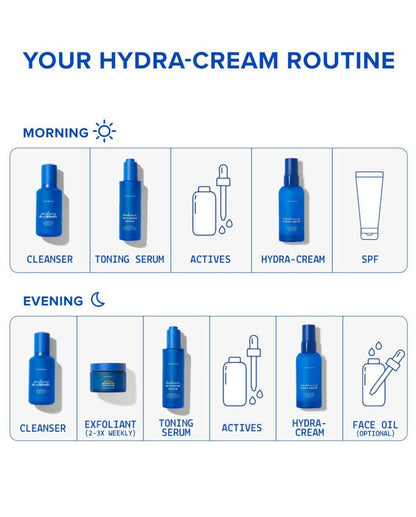 Aavrani Hydra-Moisturizer cream in a jar, creamy face moisturizer with natural ingredients for hydration and skin nourishment.