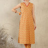 Dhiyona IE Women Floral Printed Regular Pure Cotton Kurta with Trousers