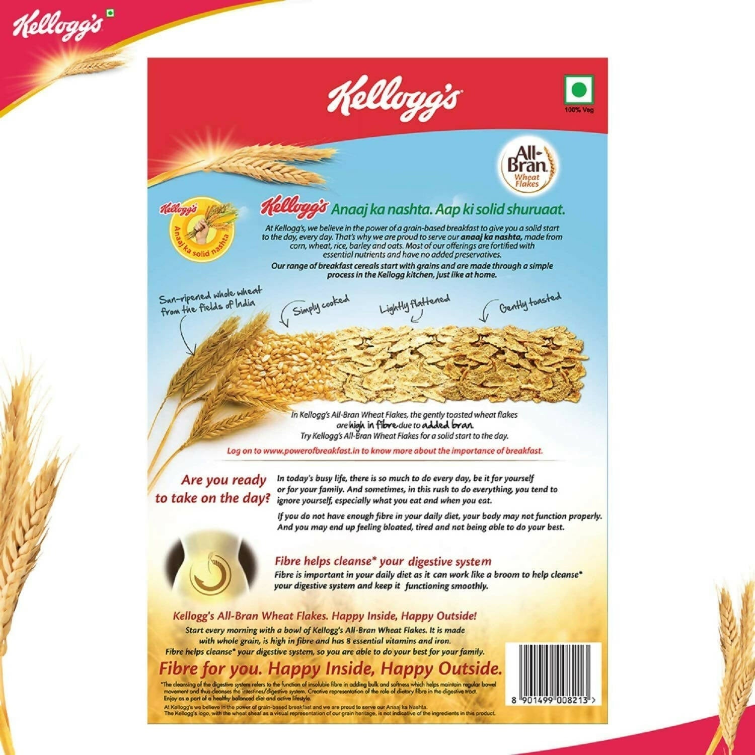Kellogg’s All Bran Wheat Flakes - Indyancart