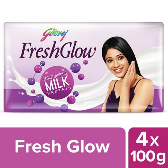 Godrej Fair Glow Fairness + Proteins Bathing Soap - Indyancart