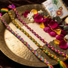 Dhiyona Set Of 3 Multicolor Thread Rakhi With Roli Chawal Chandan Mishri