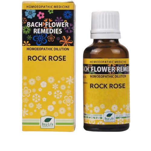 New Life Homeopathy Bach Flower Remedies Rock Rose Dilution