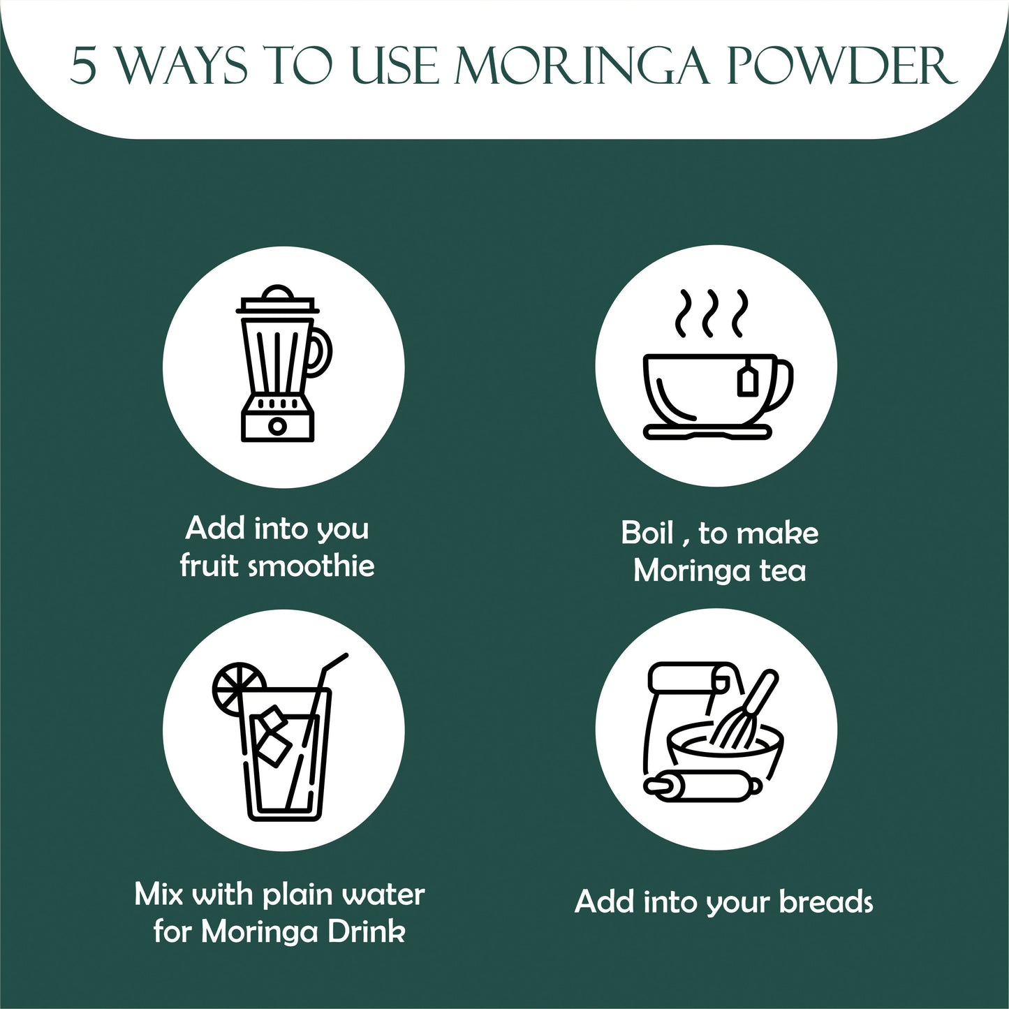 MAPL Pure Moringa Leaf Powder