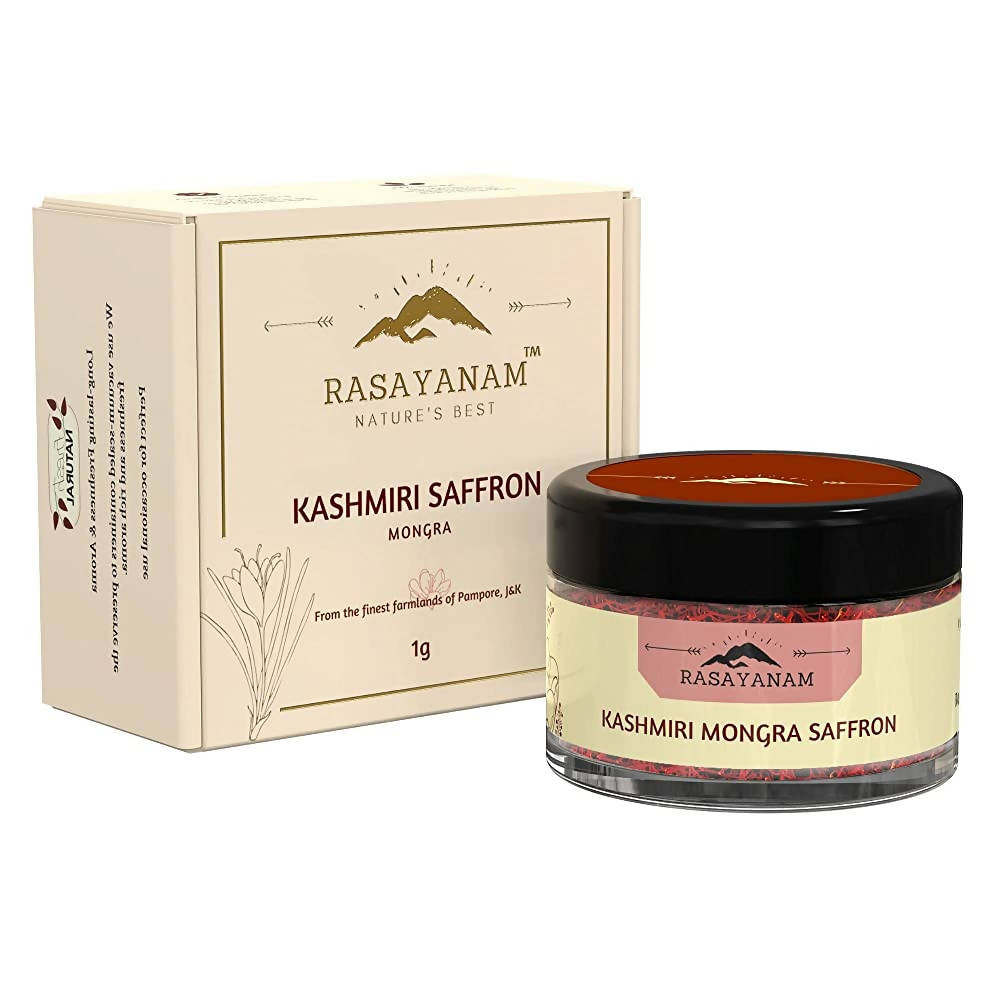 Rasayanam Kashmiri Mongra Saffron - Indyancart
