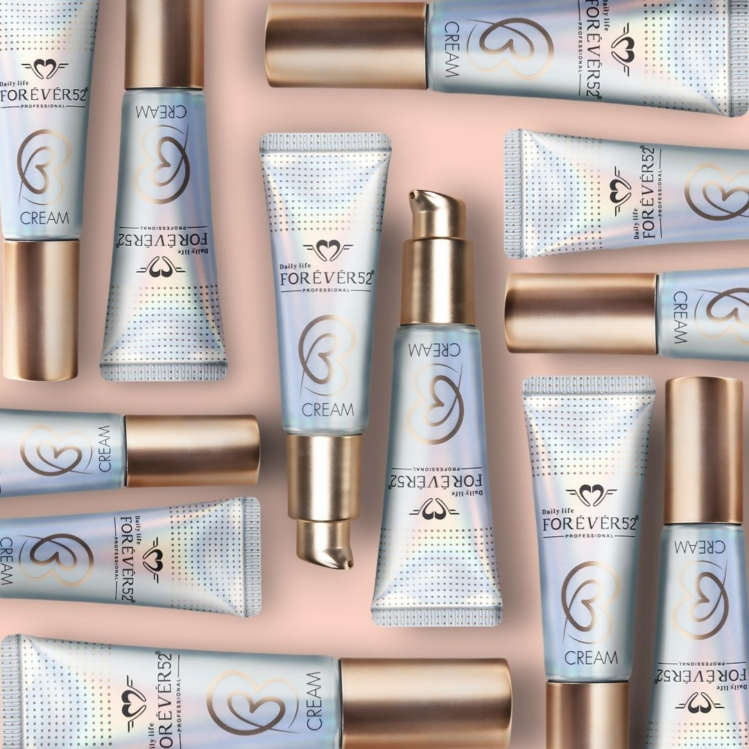 Daily Life Forever52 BB Cream SPF 50 ZB003 in a tube, showcasing smooth, light coverage for even skin tone.