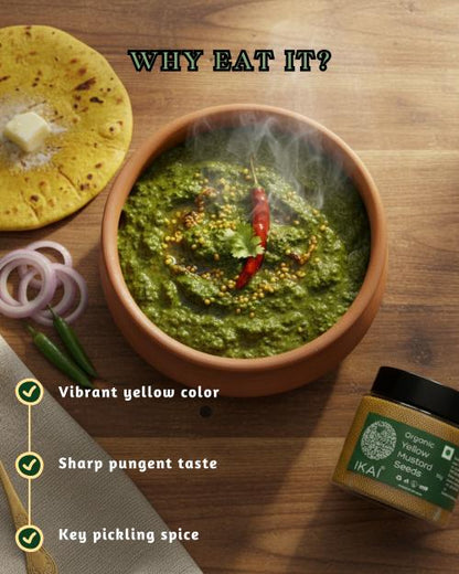 IKAI Organic Yellow Mustard Seeds