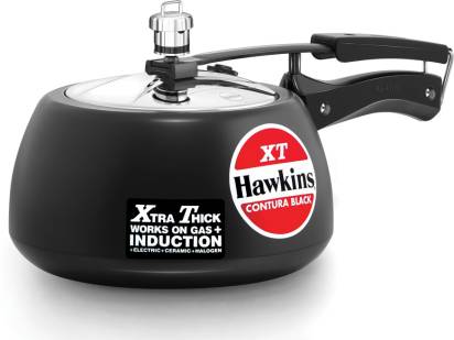 Hawkins Contura Hard Anodized Black XT 3 L Pressure Cooker (CXT30)