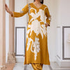 Dhiyona IE Floral Printed Sequinned Kurta With Salwar