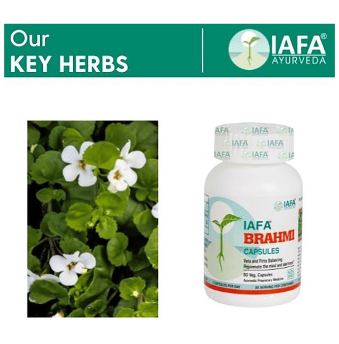 Iafa Ayuveda Brahmi Veg Capsules